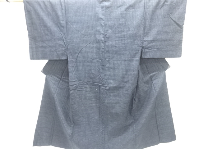 JAPANESE KIMONO / ANTIQUE MENS KIMONO / COTTON / KURUME SHOSEI KASURI